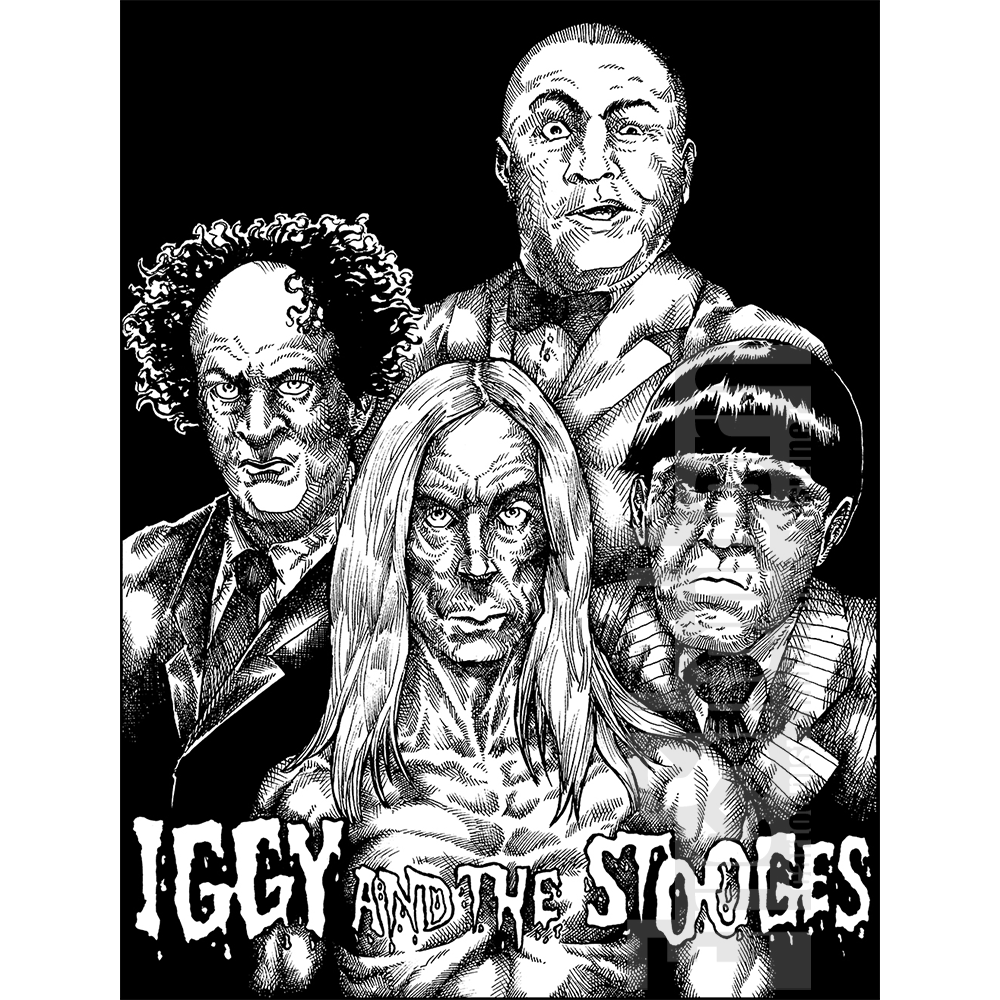 Iggy and The Stooges (Print)